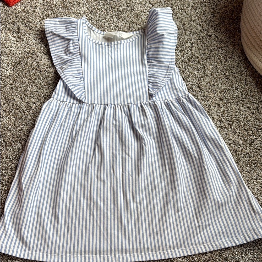 H&M Kids Dress with Blue and White Stripes